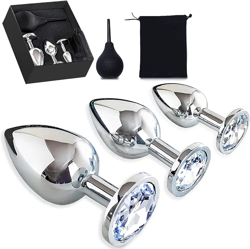 Stainless Steel Anal Plug Set G6336