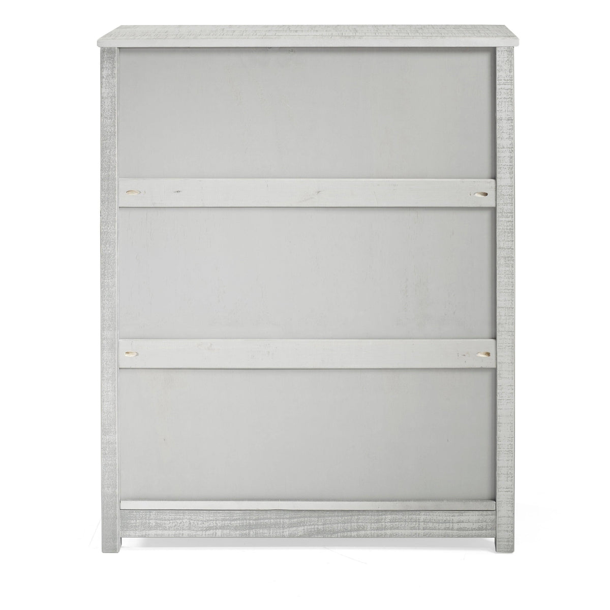 Grey Wood 3-Shelf Bookcase F945360