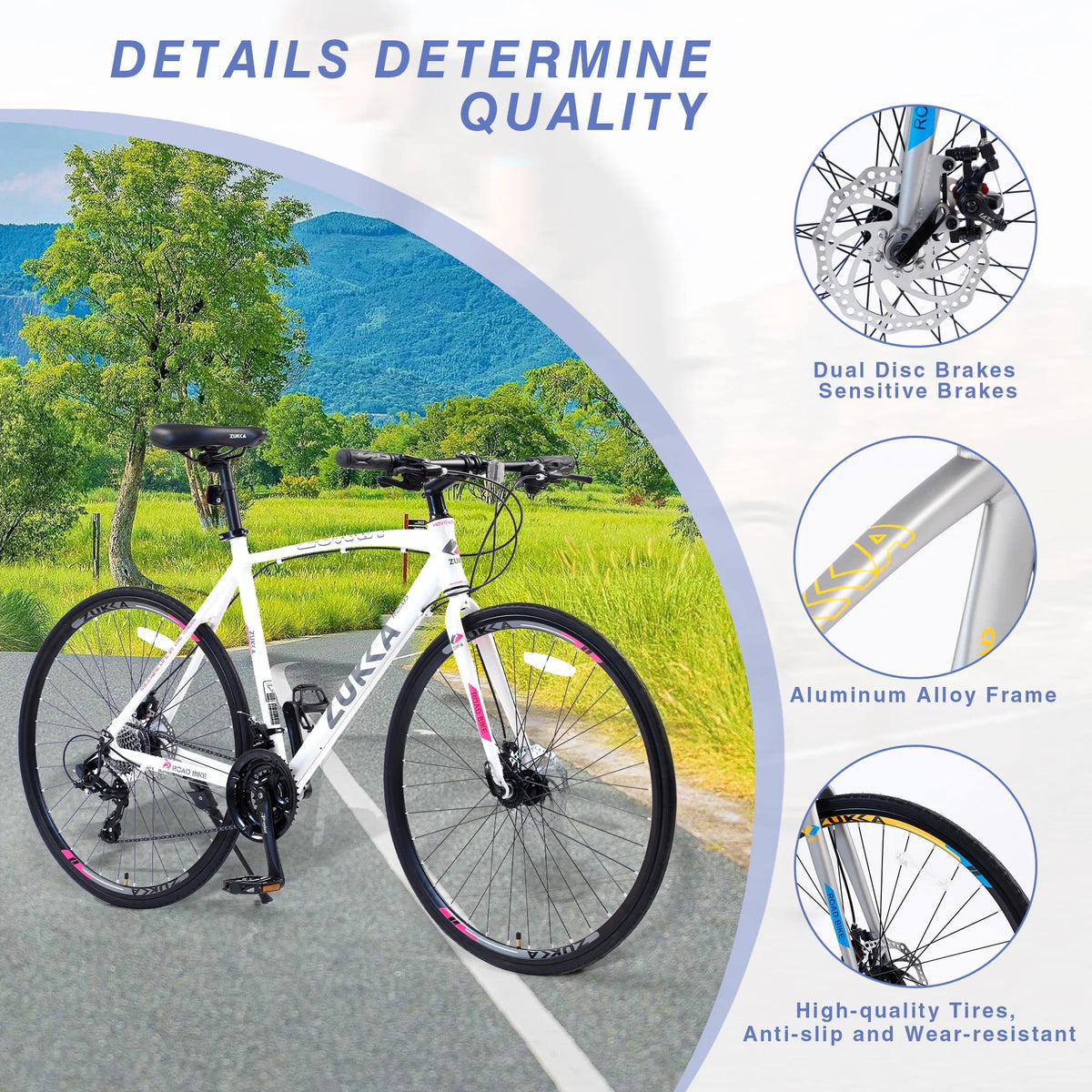 28 inch 24 Speed Hybrid Bike I379467