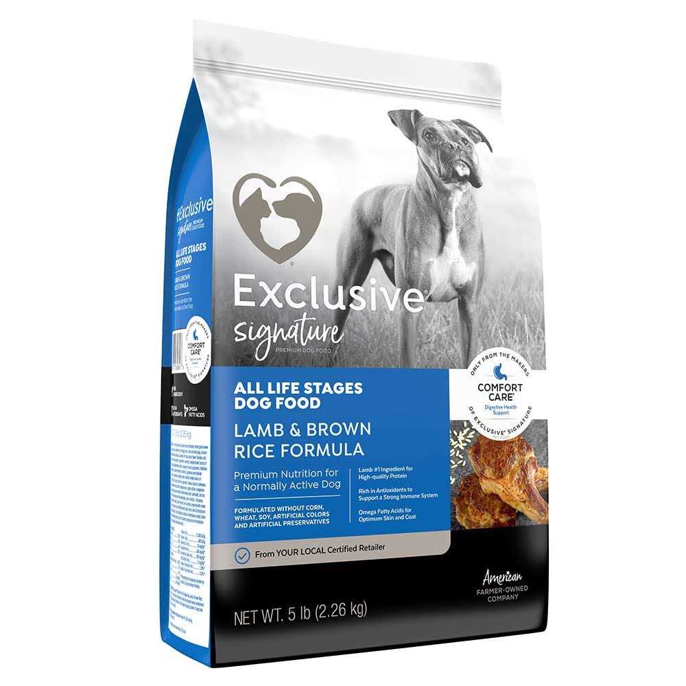 Lamb Brown Rice Dog Food F594555