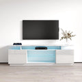 White Modern TV Stand H5429