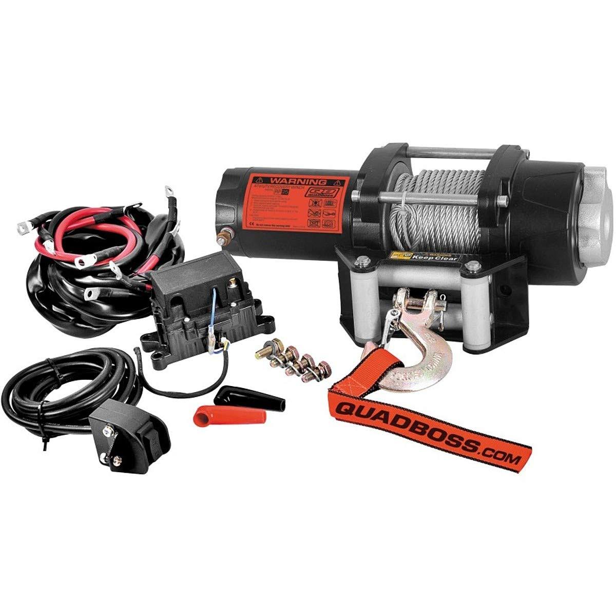 2500lb Winch with Wire Cable D89391