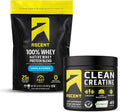 Unflavored Whey Protein Powder and Creatine Monohydrate Powder K7890
