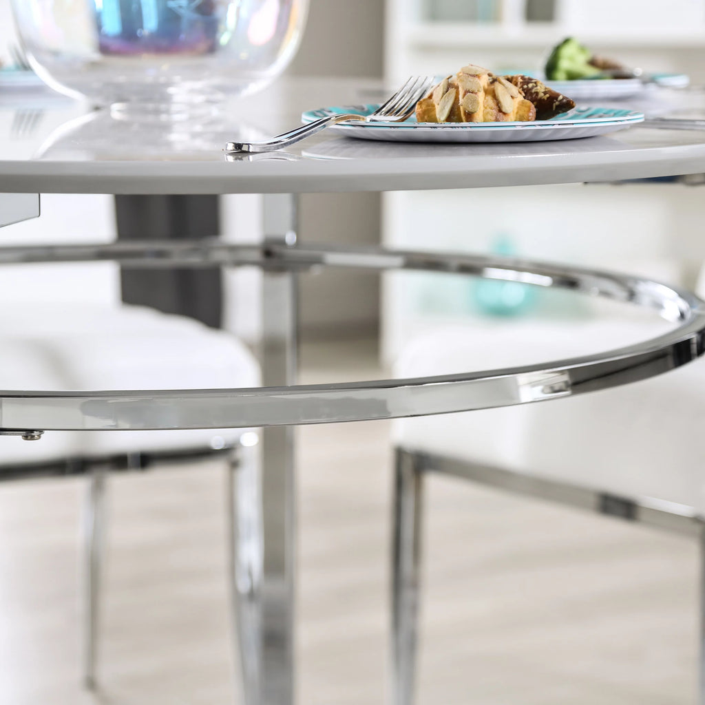 Contemporary Round Dining Table L9124