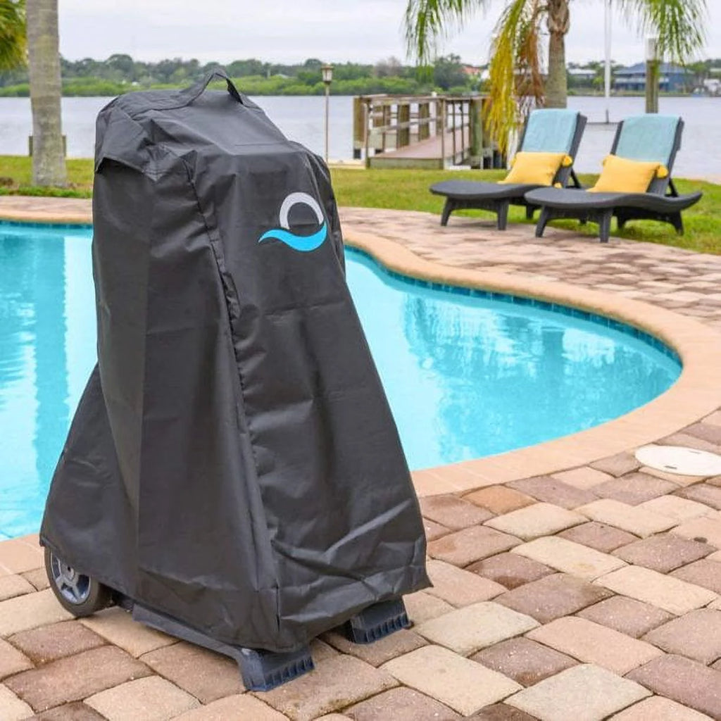 Inground Robotic Pool Cleaner with Caddy & Cover L885948