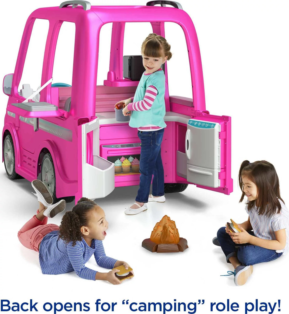 12V Battery-Powered Ride-On with Music Sounds & 14 Accessories H13136