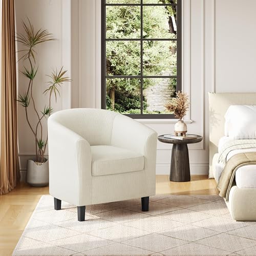 Brown Faux Leather Accent Chair L616832