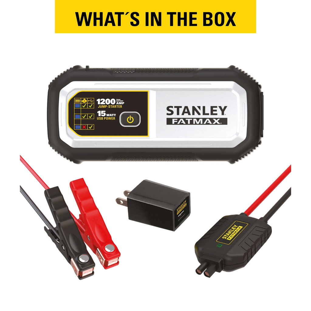 1200 Amp Lithium Jump Starter with USB Power Bank G32586