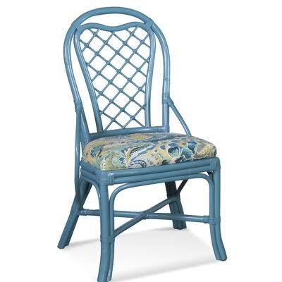 Set of 2 Blue Textured Chair D34376