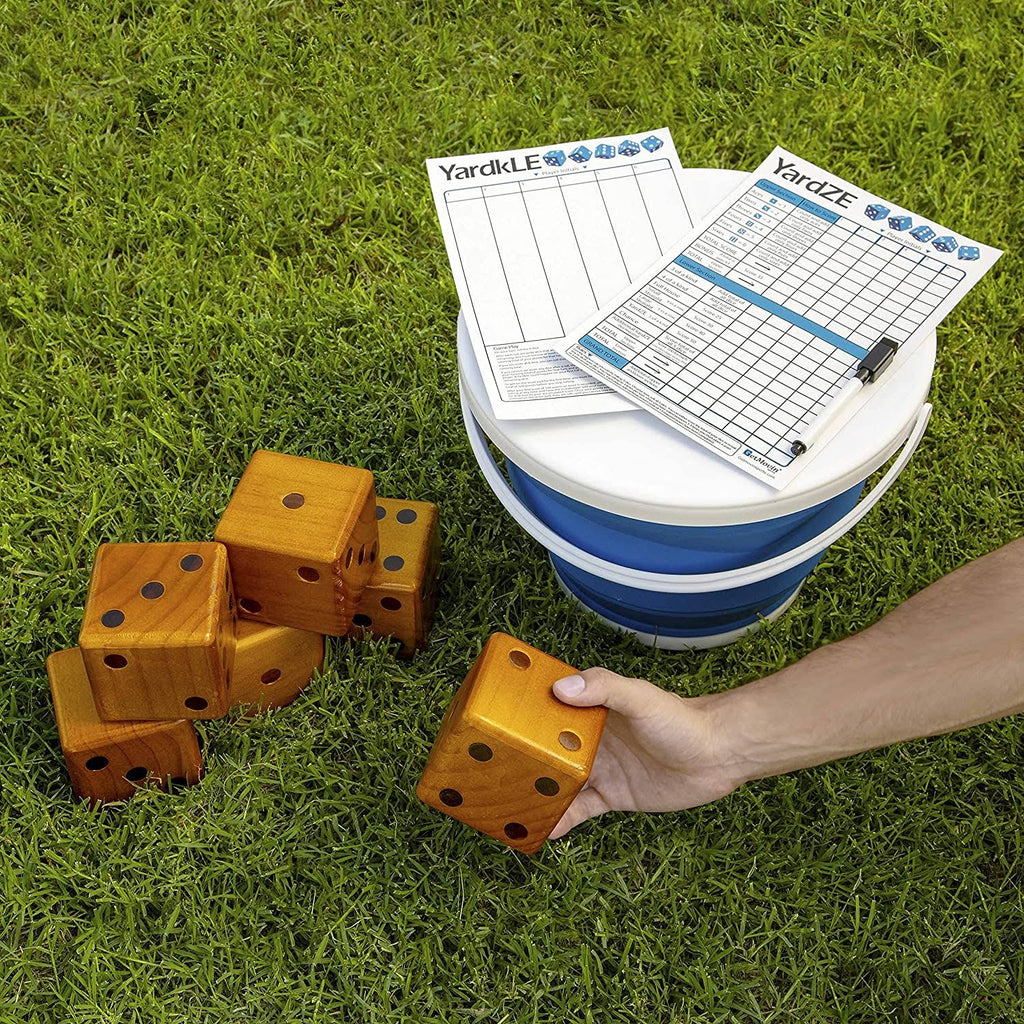 Stained Yardzee and Yard Farkle Dice Set V7955