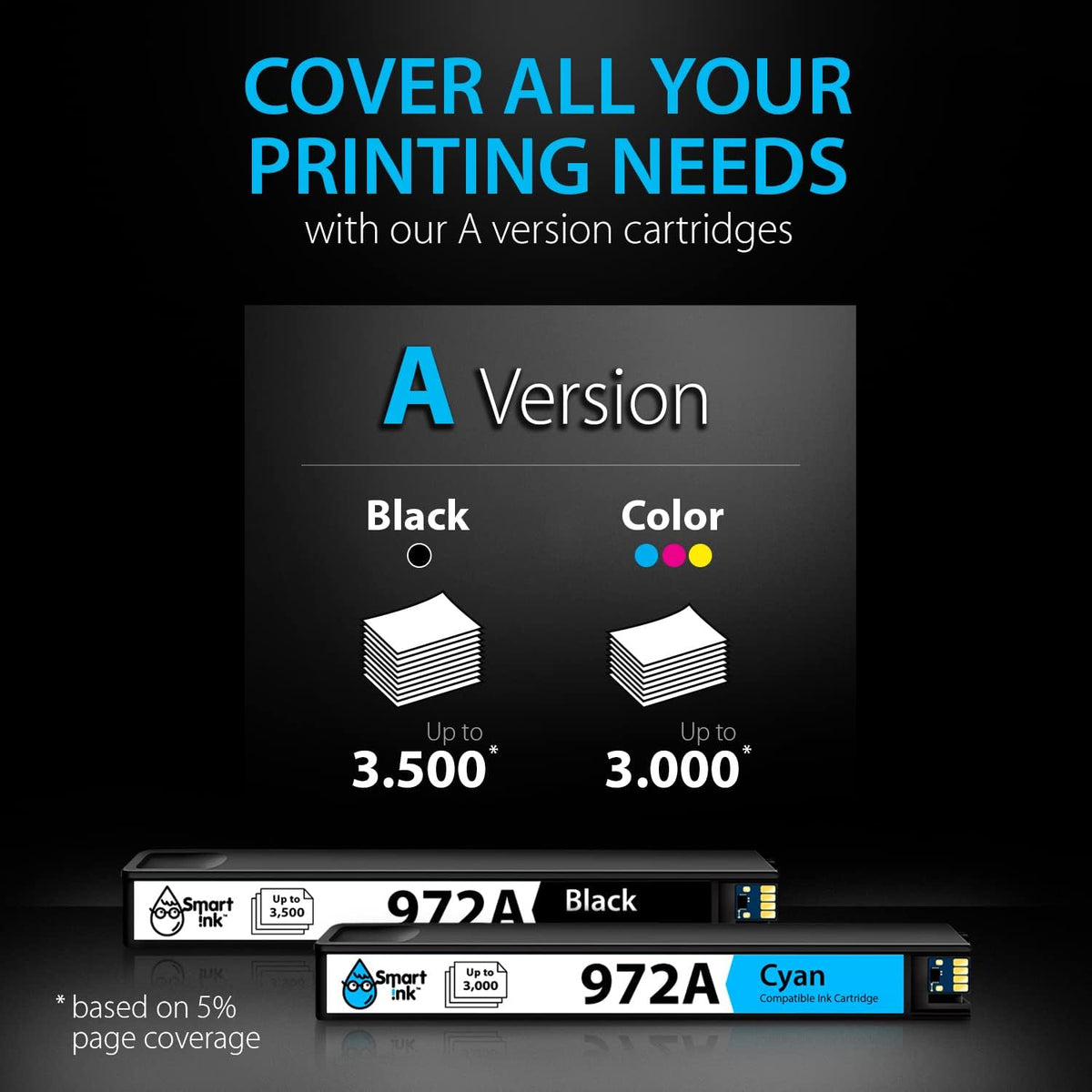 Compatible Ink Cartridge Replacement 4 Pack H706728