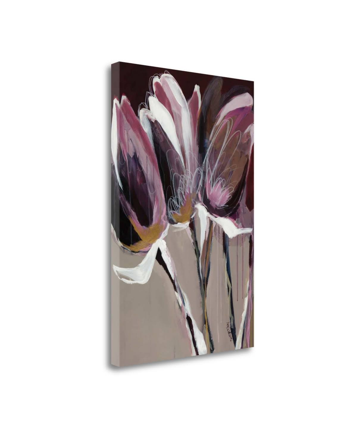 Aubergine Giclee Print on Gallery Wrap Canvas G740310