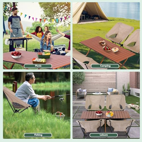 Portable Folding Camping Table with Carry Bag X237072