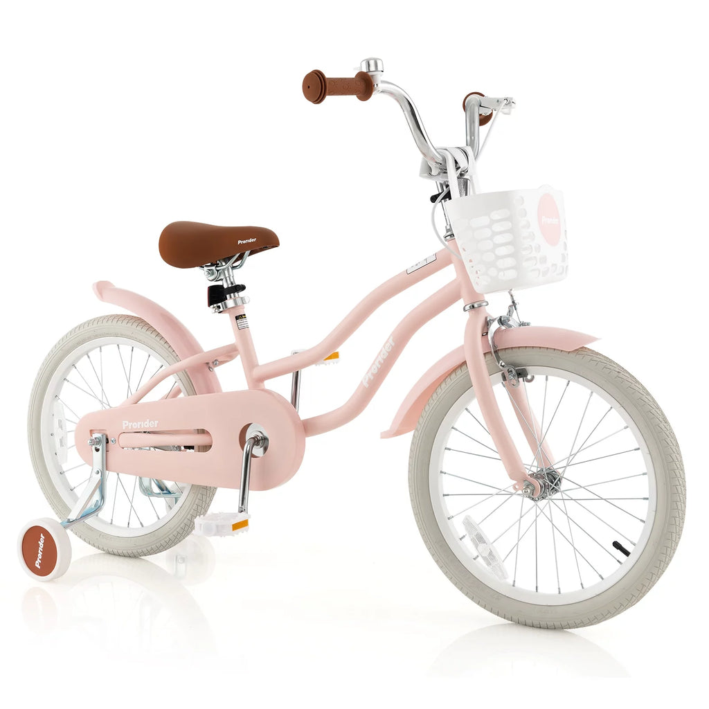 Pink Kids Bike with Training Wheel K85277