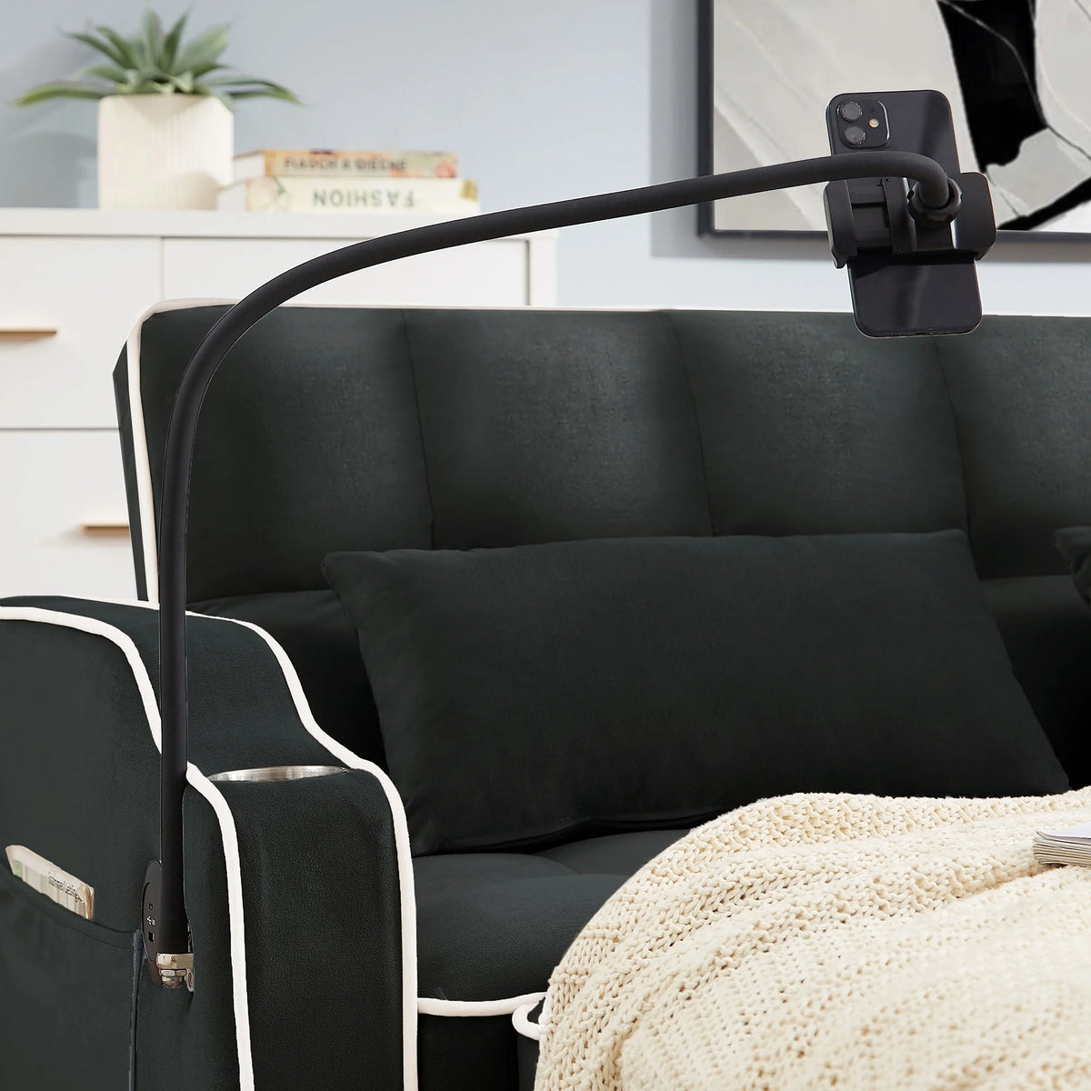 Oversized Convertible Sleeper Sofa Chair Bed E559