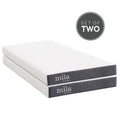 Twin Foam Mattress Set of 2 B7344