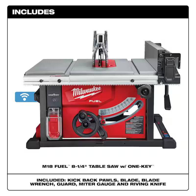 18-Volt Lithium-Ion Brushless Cordless 8-1/4 in. Table Saw A97423