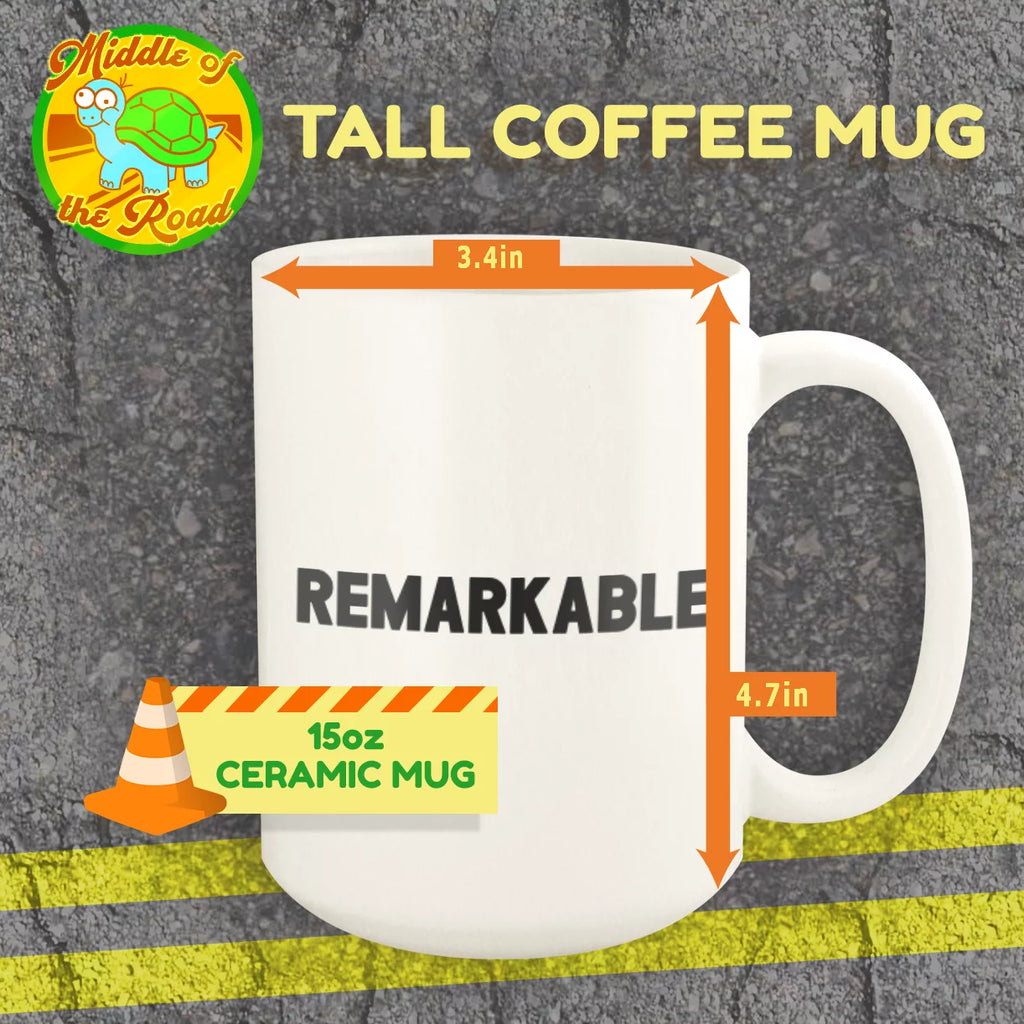 White Ceramic 15oz Mug T54126