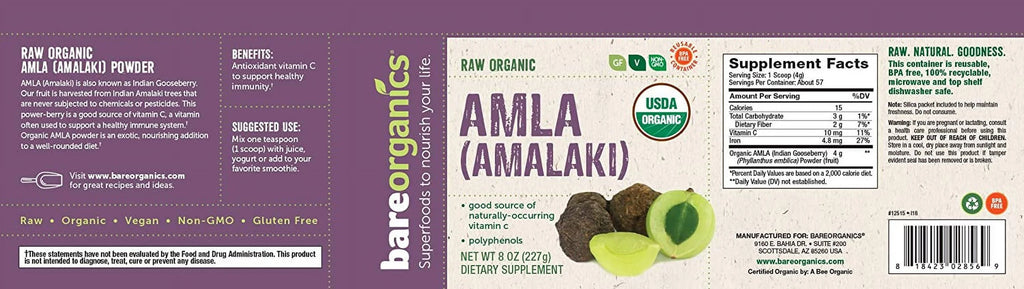 Amla Powder 8 oz Pack of 4 U1421