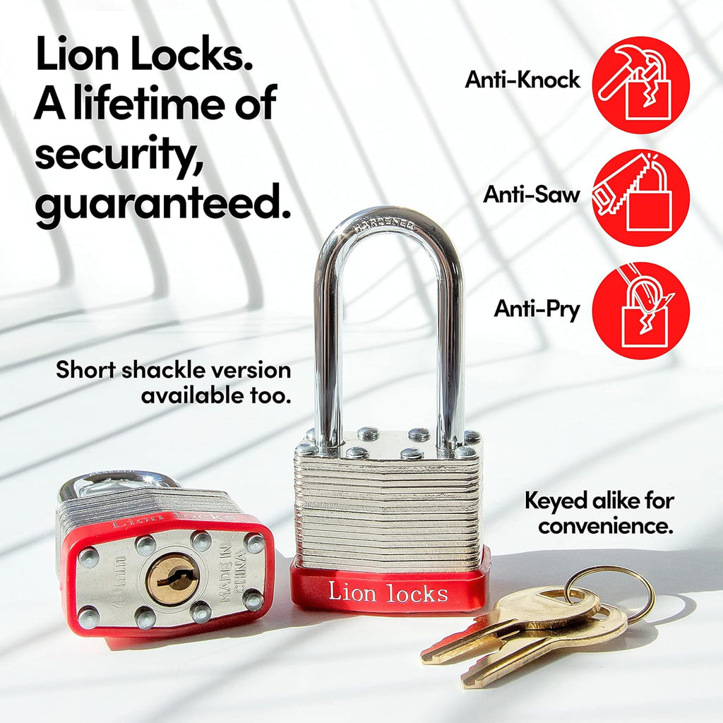 48 Pack Keyed-Alike Padlocks with 2” Long Shackle H596