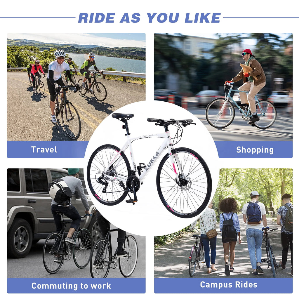28 inch 24 Speed Hybrid Bike I379467