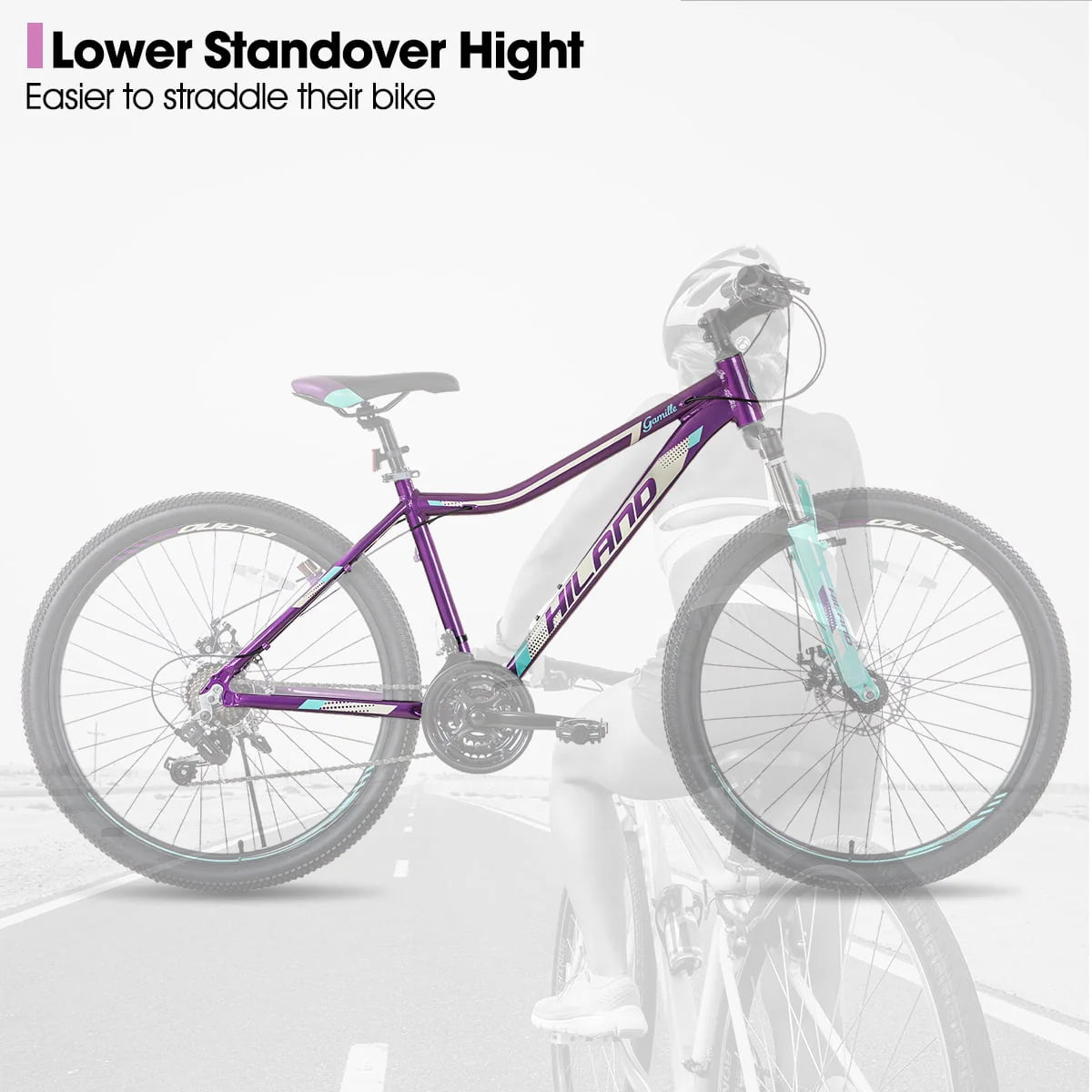 21 Speed 26 inch Mint Green Mountain Bike B207