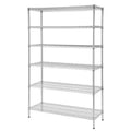 6-Tier Steel Wire Shelving Unit Chrome W718378