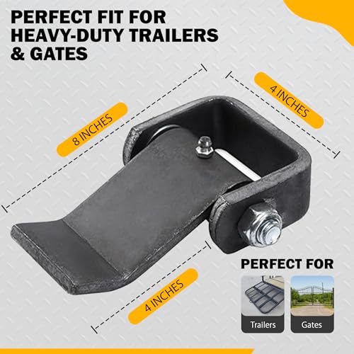 Weld On Steel Strap Hinges, Pack of 4 J6388