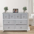 Black 8 Drawer Fabric Storage Dresser X903