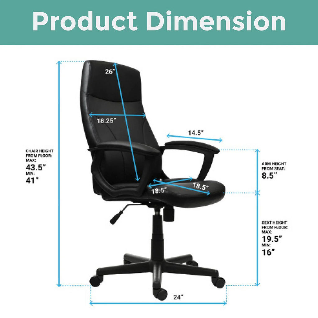 Black Nylon Mesh Office Chair R555757