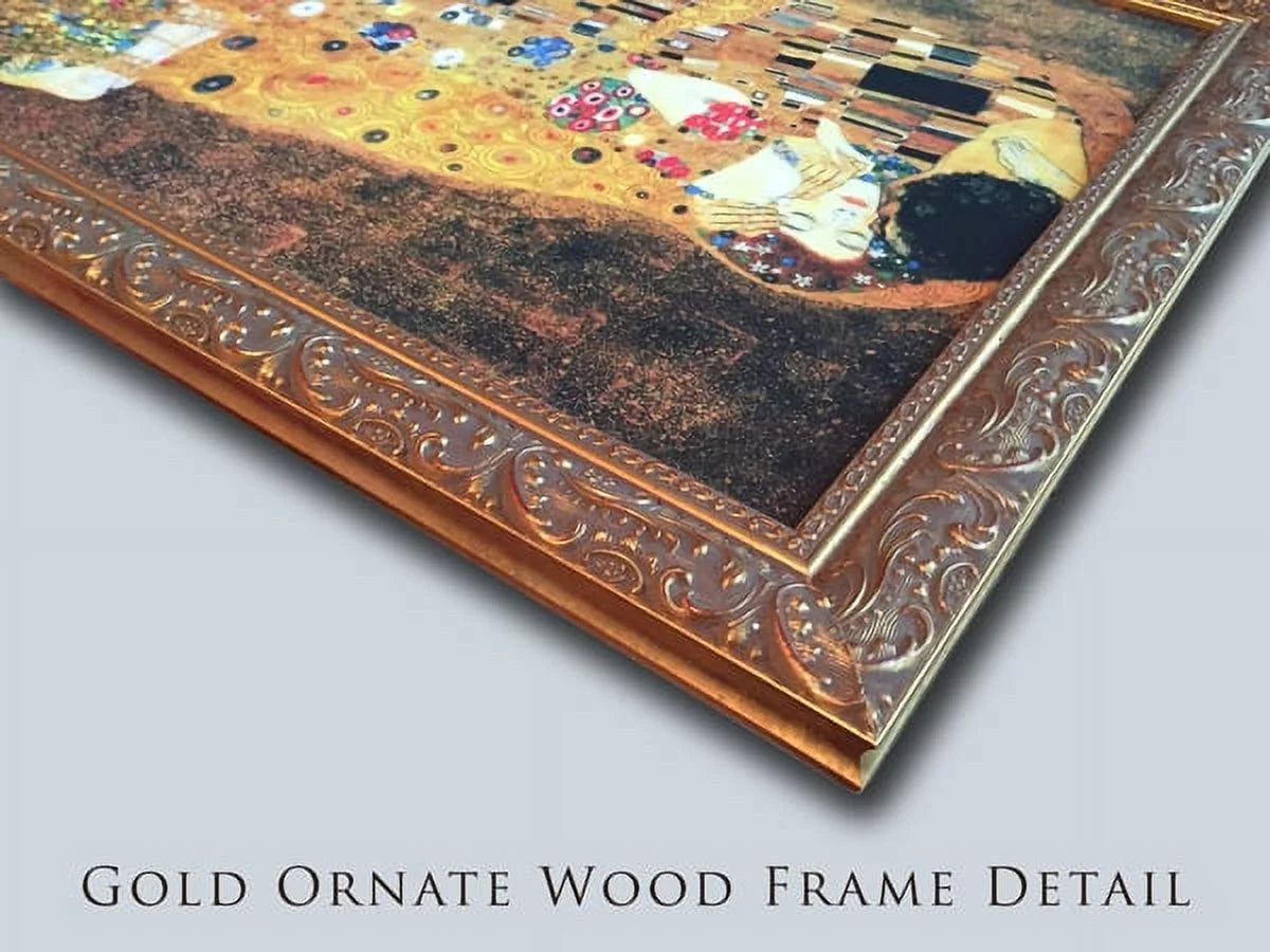 24x16 Gold Ornate Wood Framed Canvas Art X3516