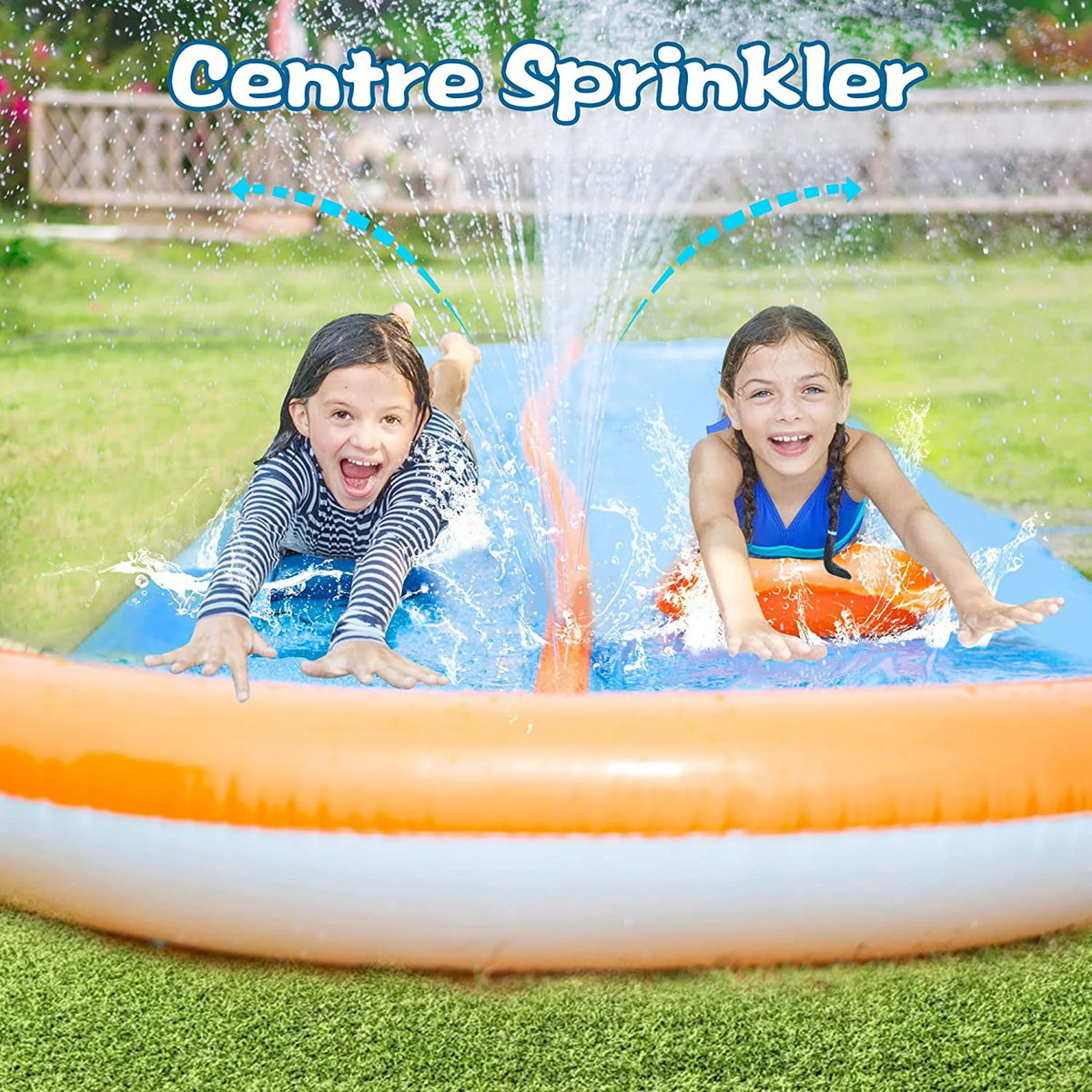 30ft Lawn Water Slide with 2 Body Boards H14529