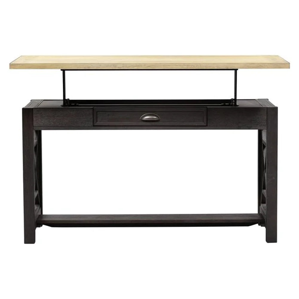 Brown Lift Top Writing Desk N67225