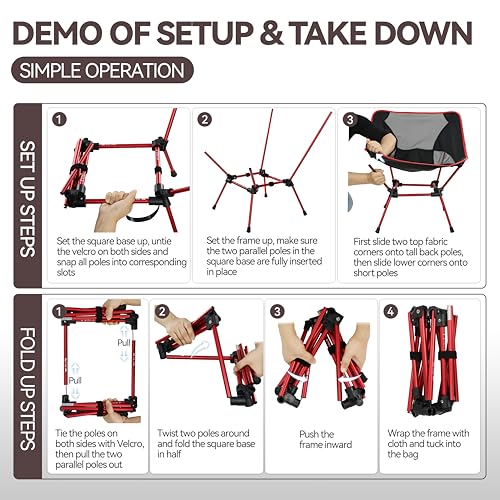 Ultralight Folding Camping Chair V92518