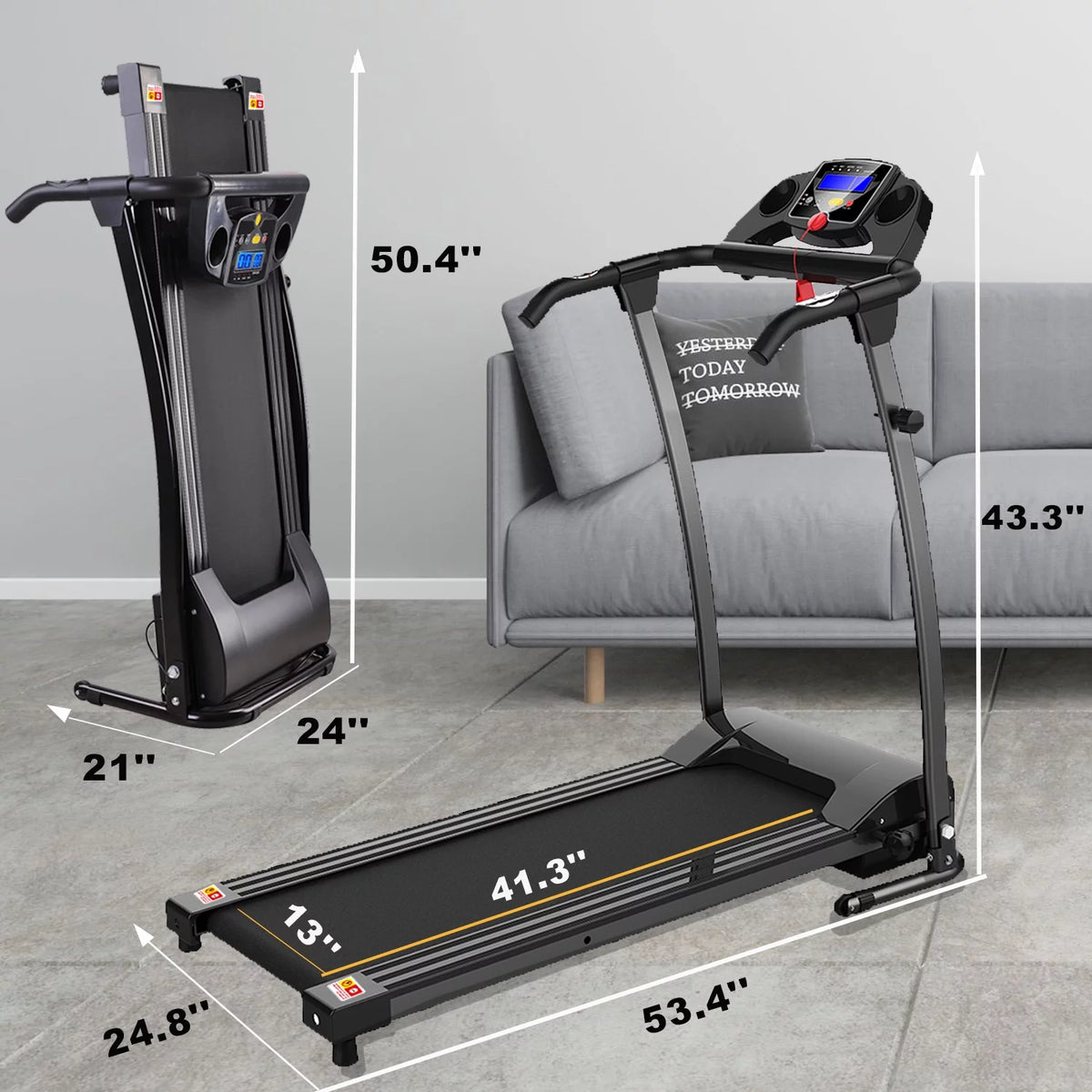 1.5HP Folding Treadmill H78531