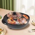 2 in 1 Electric Hot Pot Grill Cooker 1350W J74710