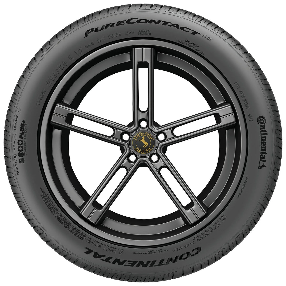 All Season 225/45R18 91V Passenger Tire N69017