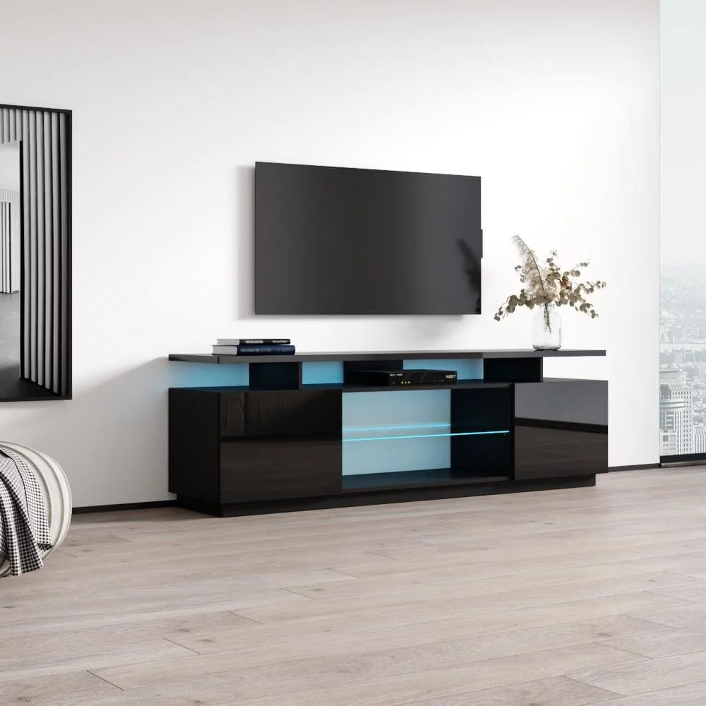 White Modern TV Stand H5429