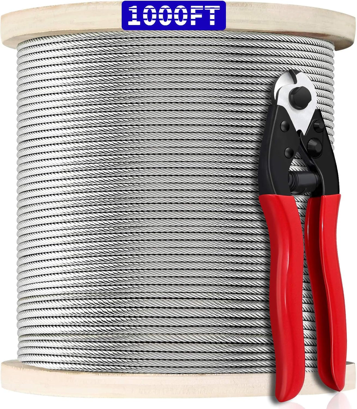 1/8 T316 Stainless Steel Cable 1000FT M9722