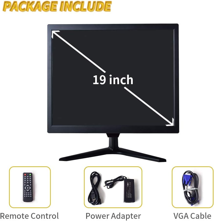 19 inch Security Monitor with BNC/VGA/HDMI H330