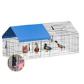 Metal Chicken Coop with Cover L84430