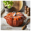 3.5 Qt Cast Iron Dutch Oven in Burnt Orange P56499
