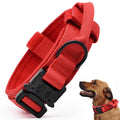 Adjustable Nylon Tactical Dog Collar with Control Handle C6649