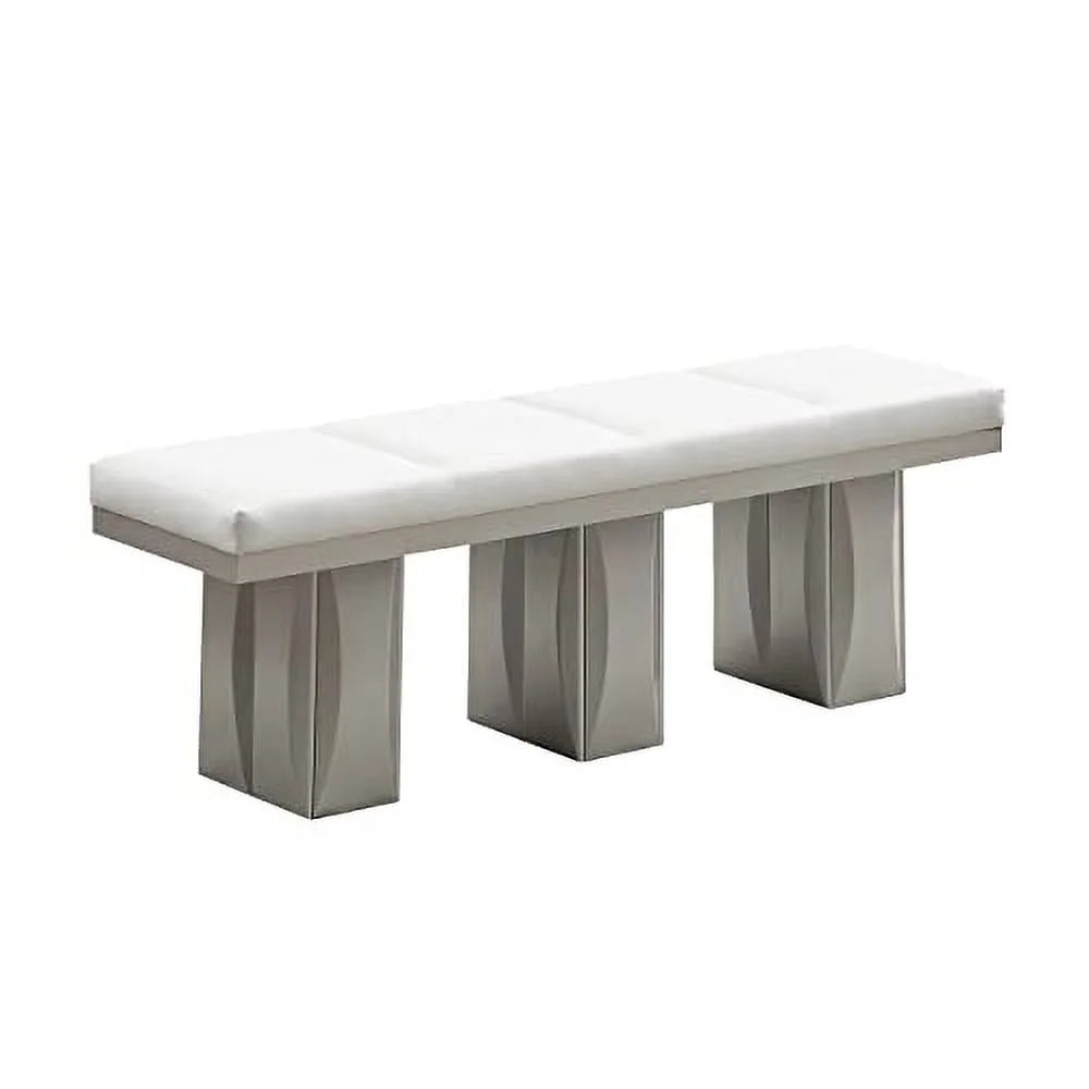 8-Piece Pedestal Wood Dining Set S4289