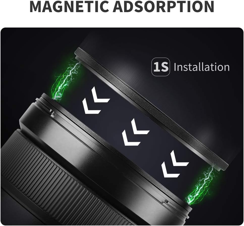 62mm Magnetic Lens Filter Kit with 4 in 1 Filter Pouch N540353