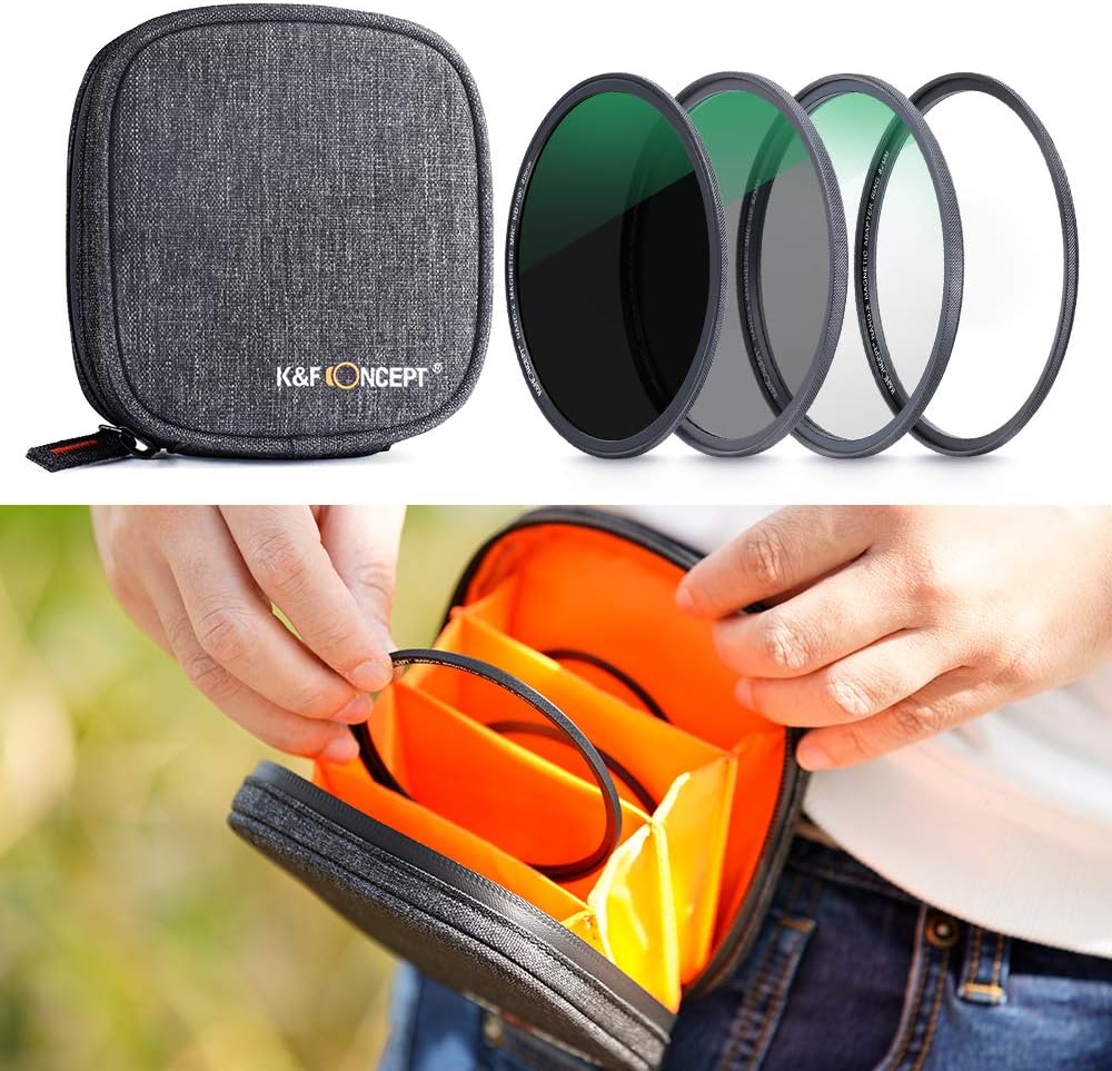 62mm Magnetic Lens Filter Kit with 4 in 1 Filter Pouch N540353