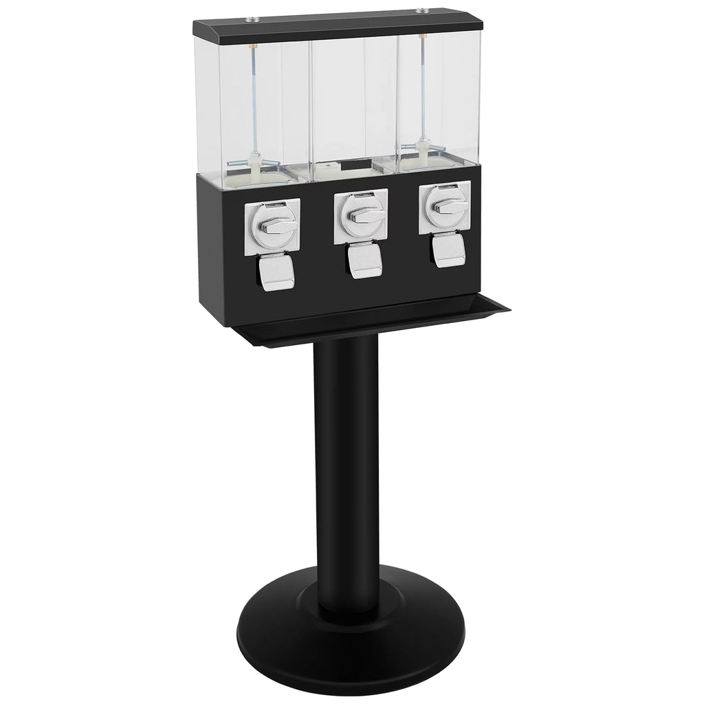 Triple Pod Candy Vending Machine 115cm Height 45Lbs Capacity S1704