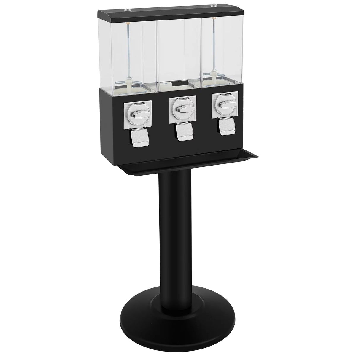 Triple Pod Candy Vending Machine 115cm Height 45Lbs Capacity S1704