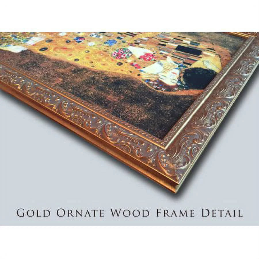 Gold Ornate Wood Framed Art Print H60389