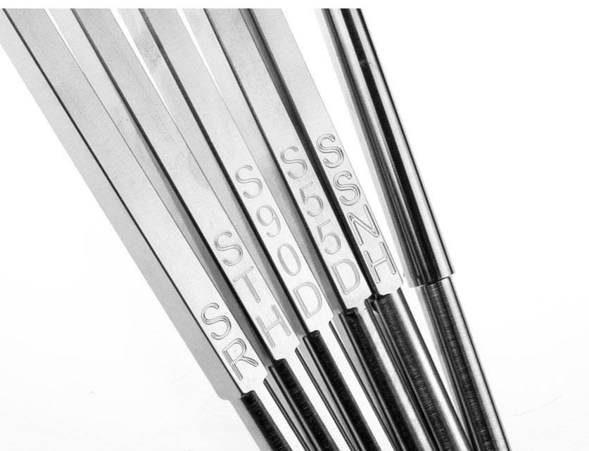 6 Tool Set of Carbide Wood Lathe Tools with 5 Handles W664140